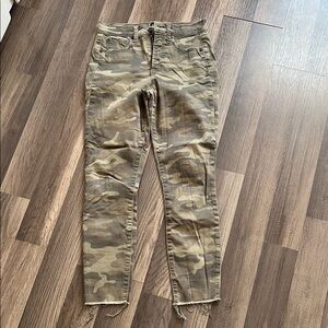 GAP Camouflage Denim Pants